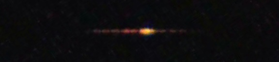 Unprocessed fireball image