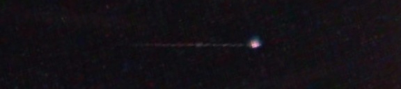 Unprocessed fireball image