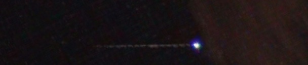 Unprocessed fireball image