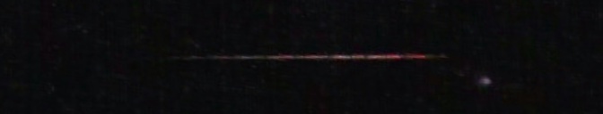 Unprocessed fireball image