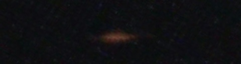 Unprocessed fireball image