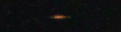 Unprocessed fireball image