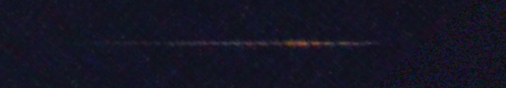 Unprocessed fireball image