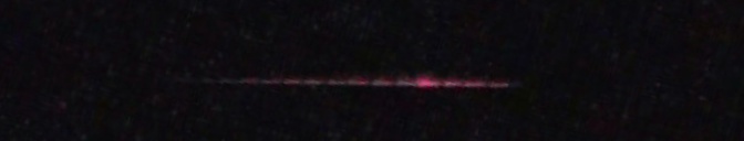 Unprocessed fireball image