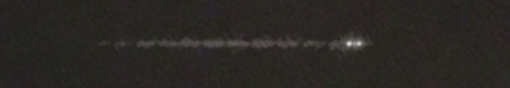 Unprocessed fireball image