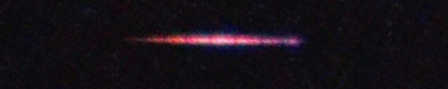 Unprocessed fireball image