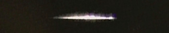 Unprocessed fireball image