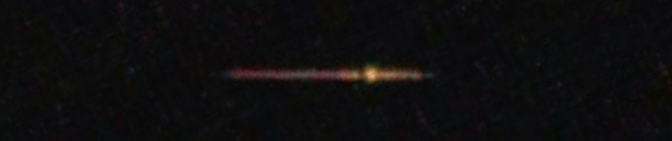 Unprocessed fireball image