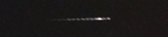 Unprocessed fireball image