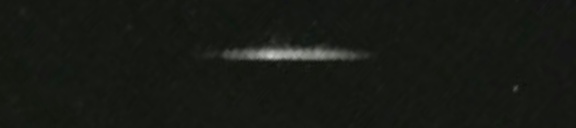 Unprocessed fireball image