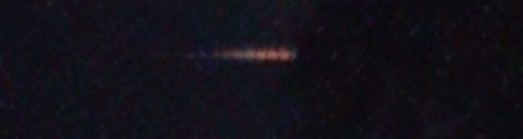 Unprocessed fireball image