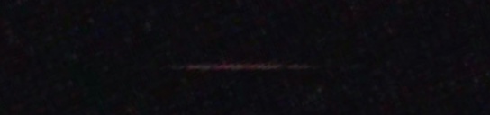 Unprocessed fireball image