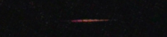 Unprocessed fireball image