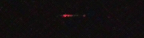 Unprocessed fireball image