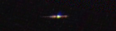 Unprocessed fireball image