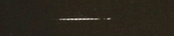 Unprocessed fireball image