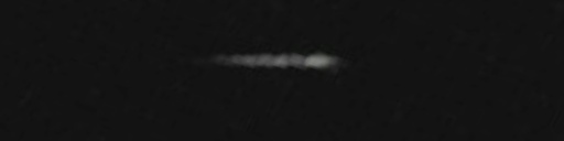 Unprocessed fireball image