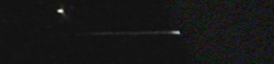 Unprocessed fireball image