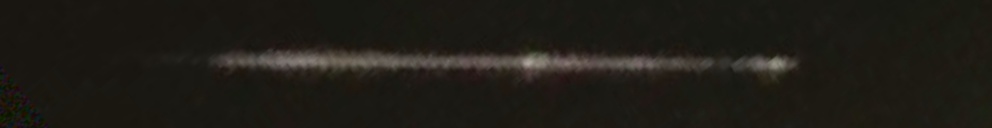 Unprocessed fireball image