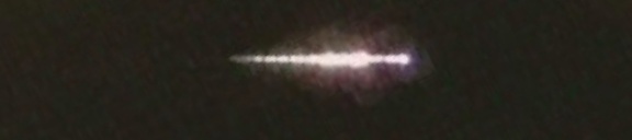 Unprocessed fireball image
