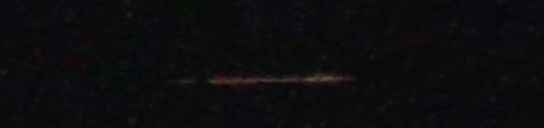 Unprocessed fireball image