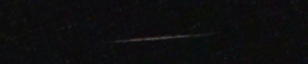 Unprocessed fireball image