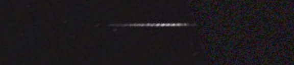 Unprocessed fireball image