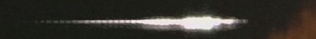 Unprocessed fireball image