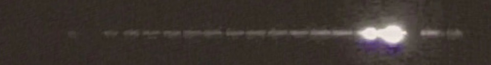 Unprocessed fireball image