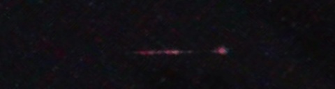 Unprocessed fireball image