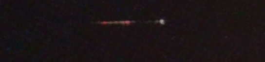 Unprocessed fireball image