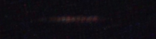 Unprocessed fireball image