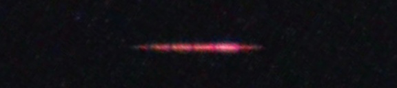 Unprocessed fireball image