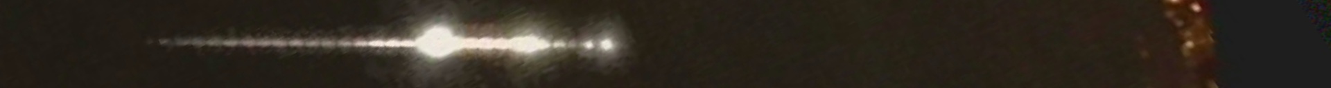 Unprocessed fireball image