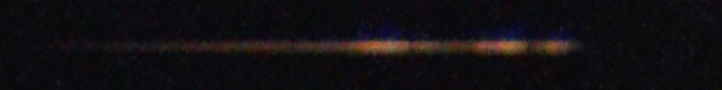 Unprocessed fireball image