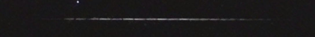 Unprocessed fireball image