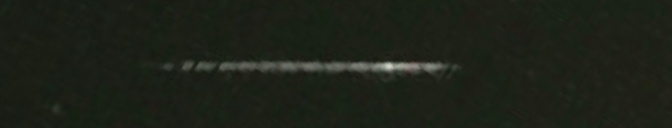 Unprocessed fireball image