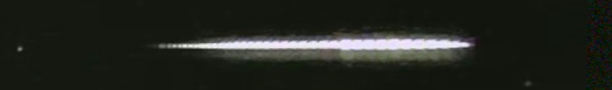 Unprocessed fireball image