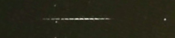 Unprocessed fireball image