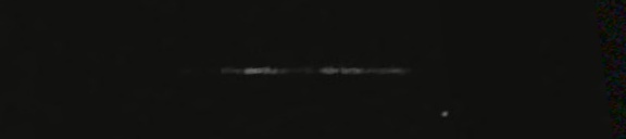 Unprocessed fireball image