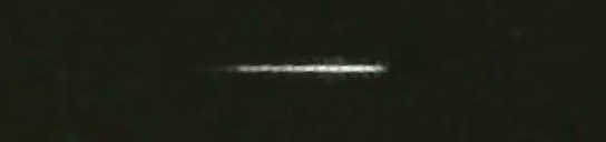 Unprocessed fireball image