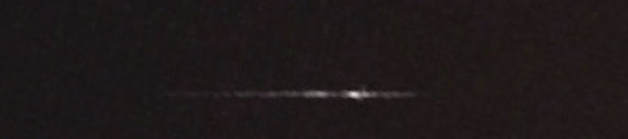 Unprocessed fireball image
