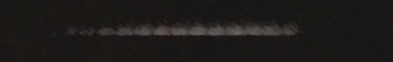 Unprocessed fireball image