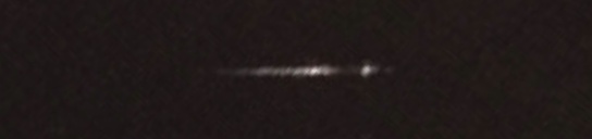 Unprocessed fireball image