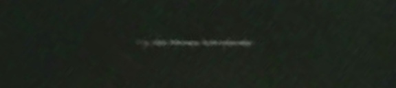 Unprocessed fireball image