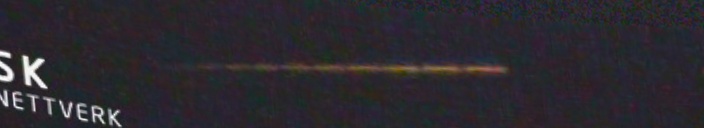 Unprocessed fireball image