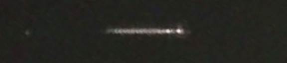 Unprocessed fireball image