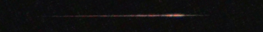 Unprocessed fireball image