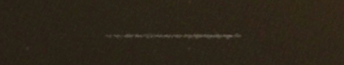 Unprocessed fireball image