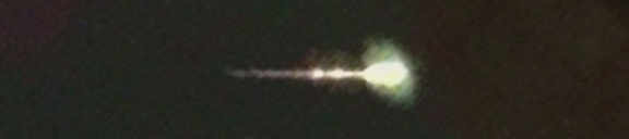Unprocessed fireball image